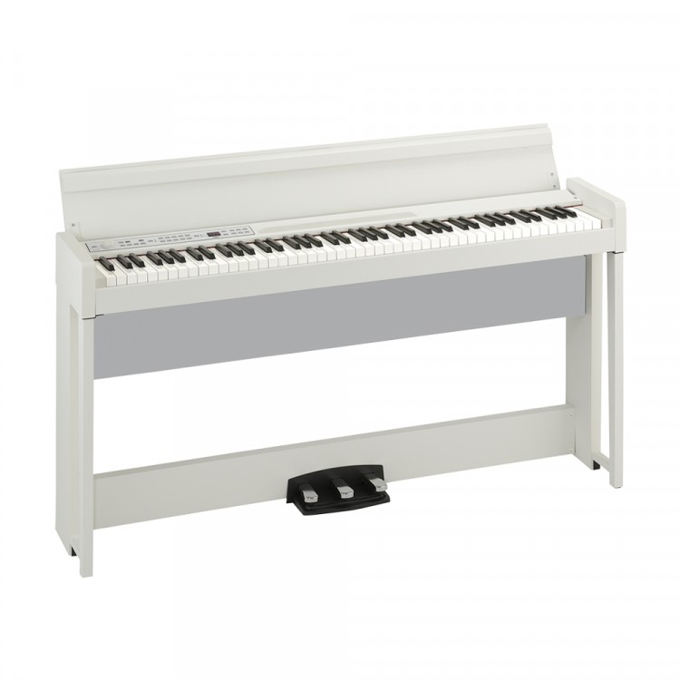 KORG C1 Air 88鍵 掀蓋式電鋼琴 白色